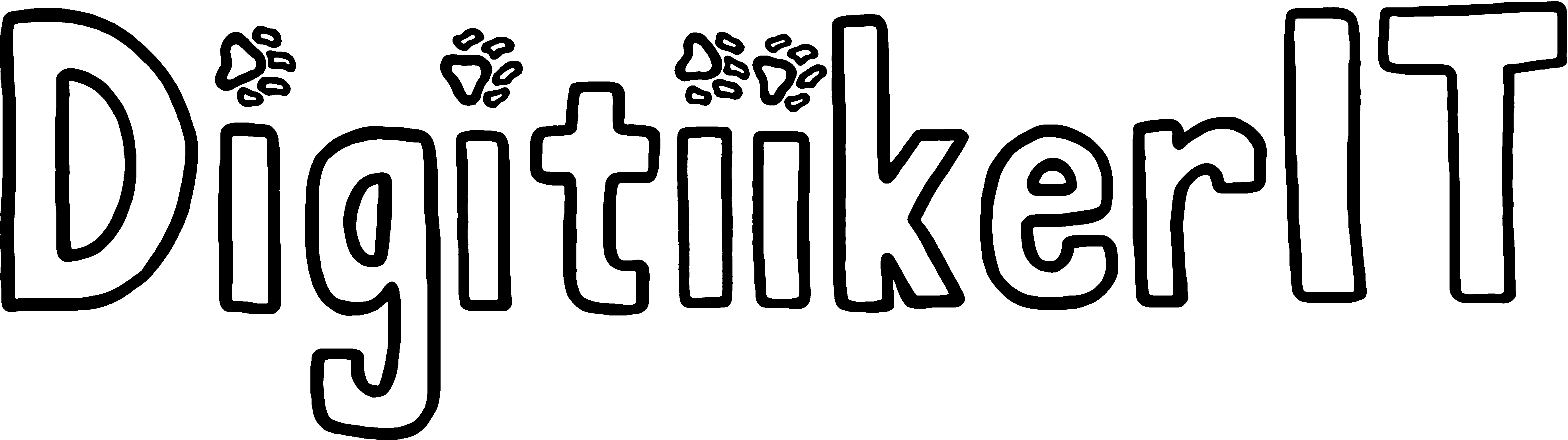 DigitiikerIT logo mustana